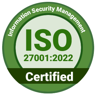 ISO 27001 trusted logo